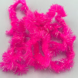 Hareline Frizzle Chenille - Fluorescent Fuchsia