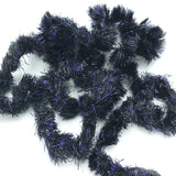 Hareline Frizzle Chenille - UV Black