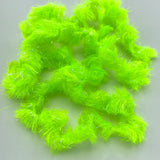 Hareline Frizzle Chenille - UV Chartreuse