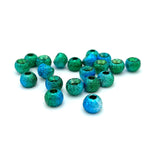 Hareline Gritty Tungsten Beads - Peacock