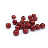 Hareline Gritty Tungsten Beads - Red