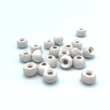 Hareline Gritty Tungsten Beads - White