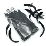 Hareline Grizzly Soft Hackle - Black