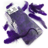 Hareline Grizzly Soft Hackle - Purple