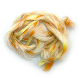 Hareline Groovy Bunny Strips - Orange / Yellow / White