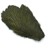 Hareline Hen Cape - Grizzly Dyed Olive