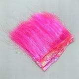 Hareline Ice Dub Shimmer Fringe - Fluorescent Hot Pink