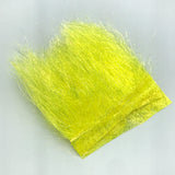 Hareline Ice Dub Shimmer Fringe - Yellow