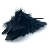 Hareline Intruder Feather Prop Hackle - Black