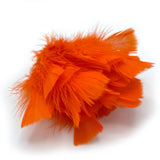 Hareline Intruder Feather Prop Hackle - Hot Orange