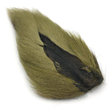 Large Northern Bucktail - Yellow Olive