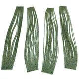 Hareline Loco Legs - Olive Dun Turtle Grass