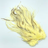 Hareline UV2 Pastel Flat Wing Saddles - Yellow