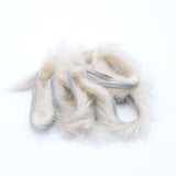 Hareline Rabbit Strips - Cream