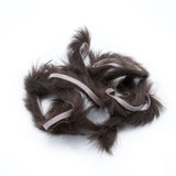 Hareline Rabbit Strips - Dark Brown