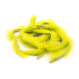 Hareline Rabbit Strips - Fluorescent Yellow Chartreuse