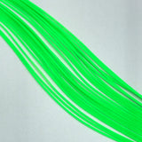 Hareline Silicone Flutter Legs - Fluorescent Green Chartreuse