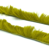 Hareline Silky Bunnybou Strips - Olive