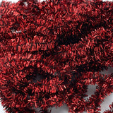 Hareline Solid Tinsel Chenille - Red