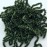 Hareline Speckled Chenille - Lime / Black