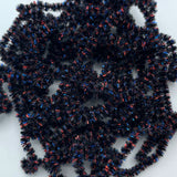 Hareline Speckled Chenille - Midnight Fire