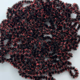 Hareline Speckled Chenille - Red / Black