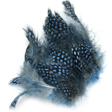 Hareline Strung Guinea Feathers - Baby Blue
