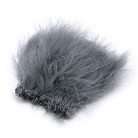 Hareline Marabou - Strung Blood Quills Chartreuse