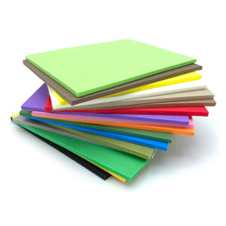thumbnail image 2 of Bejuco Thin Fly Tying Foam – 2mm, 4x6 Sheets, 15 Colors, 3 Pack – Top Water Bodies 2 of 5