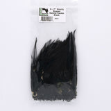 Hareline Wooly Bugger Saddle Hackle - Black