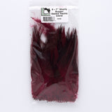 Hareline Wooly Bugger Saddle Hackle - Claret