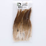 Hareline Wooly Bugger Saddle Hackle - Natural Brown