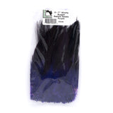 Hareline Wooly Bugger Saddle Hackle - Purple