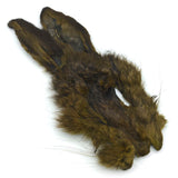 Hareline Dyed Grade #1 Hare's Mask - Olive Brown