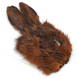 Hareline Dyed Grade #1 Hare's Mask - Rust
