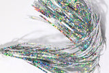 Holographic Saltwater Flashabou - Silver