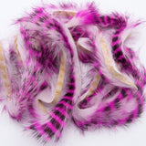 Hareline Magnum Tiger Barred Rabbit Strips
