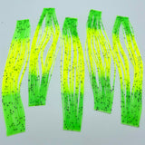 Hareline Hot Tipped Crazy Legs - Yellow Chartreuse / Green Chartreuse Tip