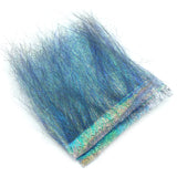 Ice Dub Minnow Back Shimmer Fringe - Pearl Dark UV / Blue Back