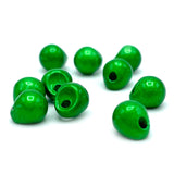 Hareline Insta Jig Tungsten Heads - Iridescent Green