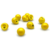 Hareline Insta Jig Tungsten Heads - Yellow Gold