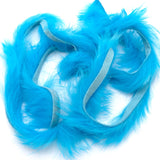 Magnum Zonker Rabbit Strips - Fluorescent Blue