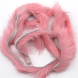 Magnum Zonker Rabbit Strips - Salmon Pink