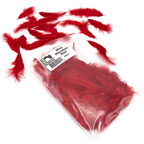 Hareline Mini Marabou, Feathers, Fly Tying Materials, Fly Tying