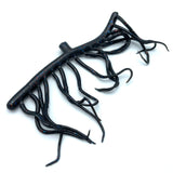 Hareline Mini Squiggle Worms - Black