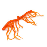 Hareline Mini Squiggle Worms - Orange