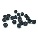 Hareline Mottled Tactical Tungsten Beads - Black