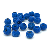 Hareline Mottled Tactical Tungsten Beads - Blue