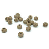 Hareline Mottled Tactical Tungsten Beads - Hare's Ear Brown
