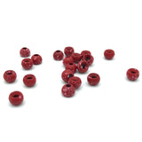 Hareline Mottled Tactical Tungsten Beads - Red